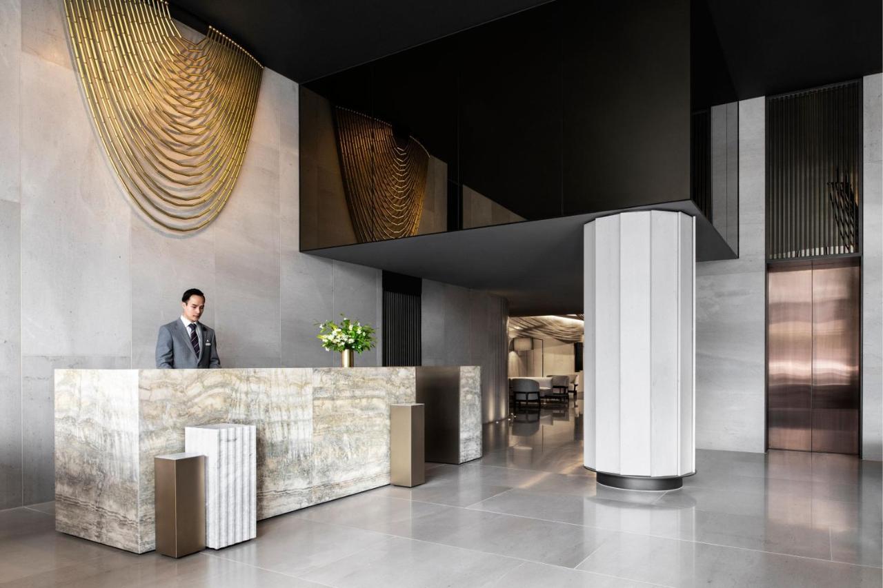 Melbourne Marriott Hotel Docklands Eksteriør billede The lobby of the hotel